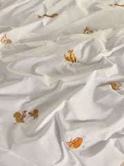 Natural Cotton Autumn Woodland Duvet Cover and Pillowcase Set - Image 3 of 5