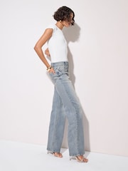 Bleu délavé - Friends Like These Détendu Ample Jeans - Image 4 of 5