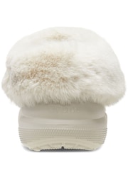 Crocs Cream Furever Crush Clogs - Image 3 of 4