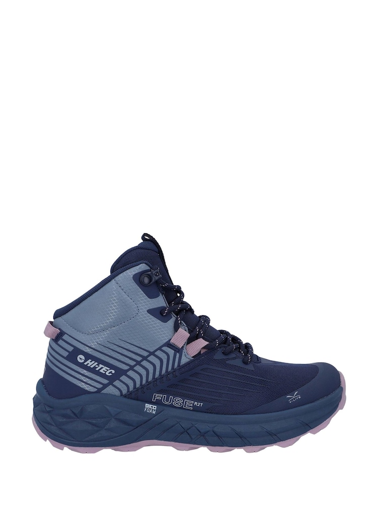 Hi-Tec Blue Fuse Trail Mid Boots - Image 1 of 5