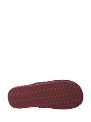 JACK & JONES Blue Harry Fluff Slippers - Image 4 of 4