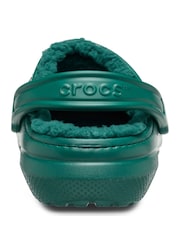 Crocs Green Classic Lined Clogs - Image 4 of 5