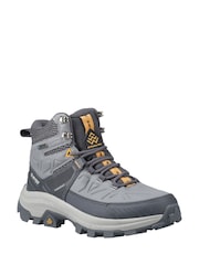 Hi-Tec Grey Rainier Hiking Boots - Image 2 of 5