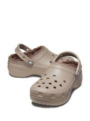 Crocs Cream Light Furever Crush Clogs - Image 3 of 5