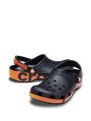 Crocs Black Classic Reflector Clogs - Image 3 of 5