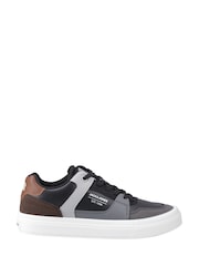 JACK & JONES Black Barton Combo Trainers - Image 1 of 3