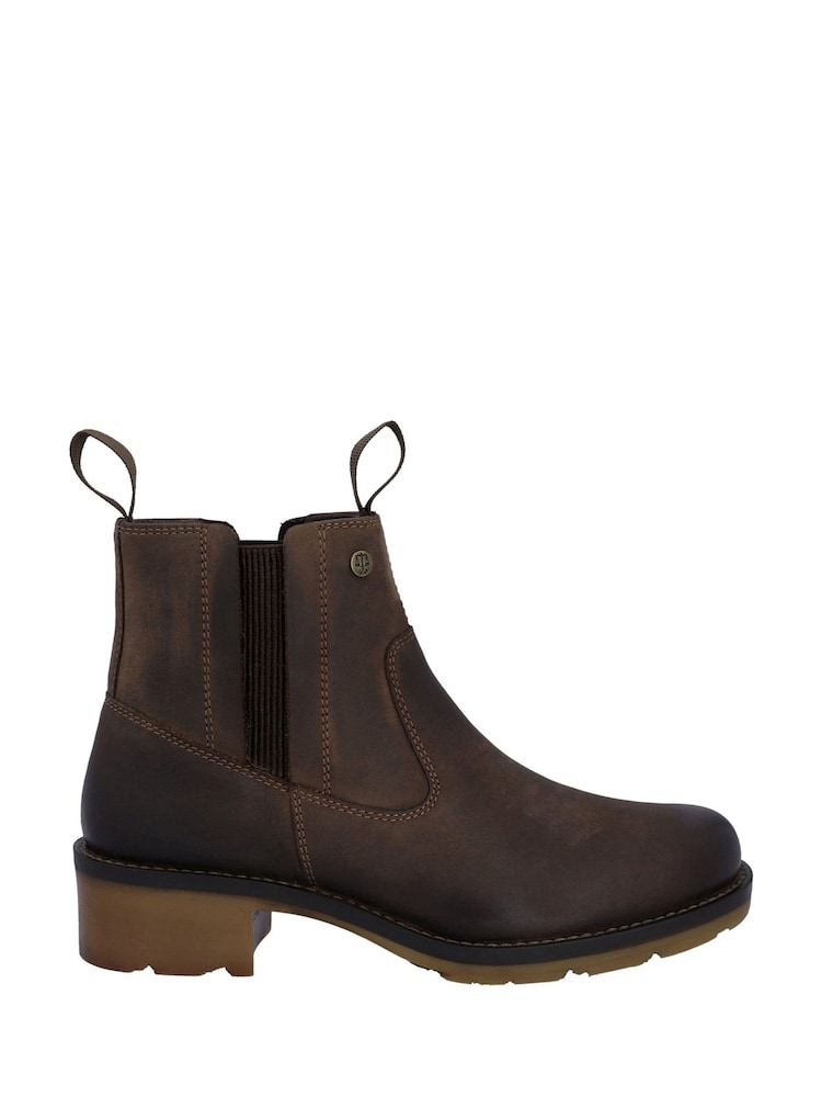 Hunter Waterproof Iona Dealer Brown Boots - Image 1 of 5 Hunter Waterproof Iona Dealer Brown Boots - Image 1 of 5