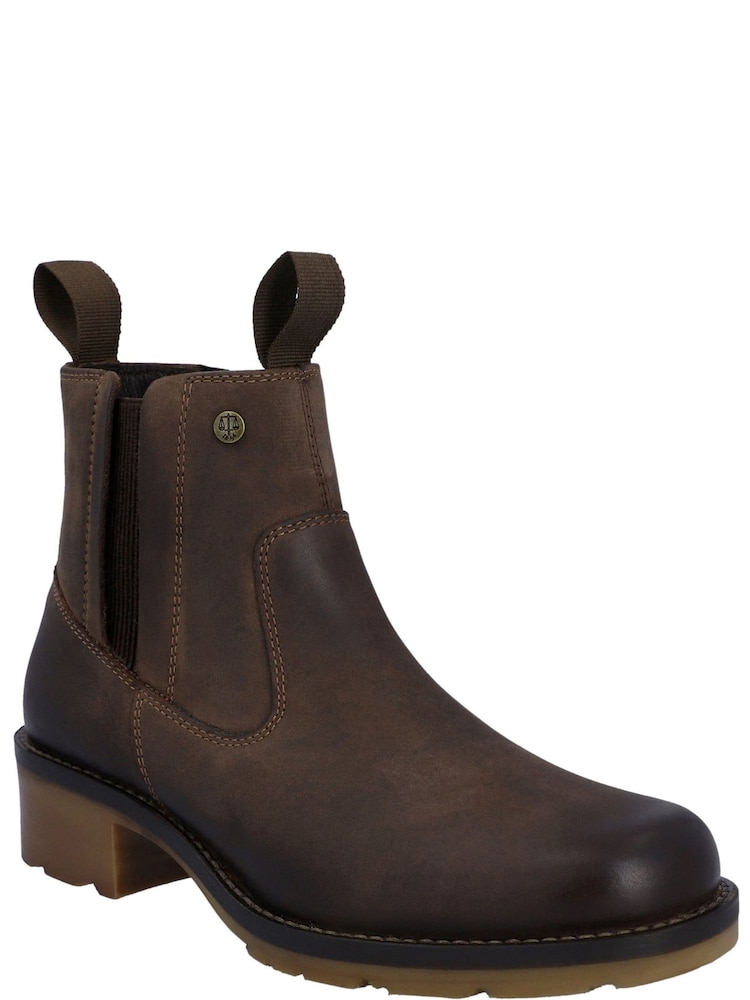Hunter Waterproof Iona Dealer Brown Boots - Image 2 of 5 Hunter Waterproof Iona Dealer Brown Boots - Image 2 of 5