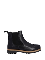 Hunter Cawdor Brogues Dealer Leather Chelsea Boots - Image 1 of 5