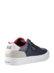 JACK & JONES Blue Barton Combo Trainers - Image 3 of 4