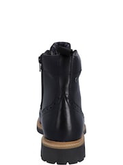 Hunter Cawdor Lace Up Ankle Brogue Boots - Image 4 of 5