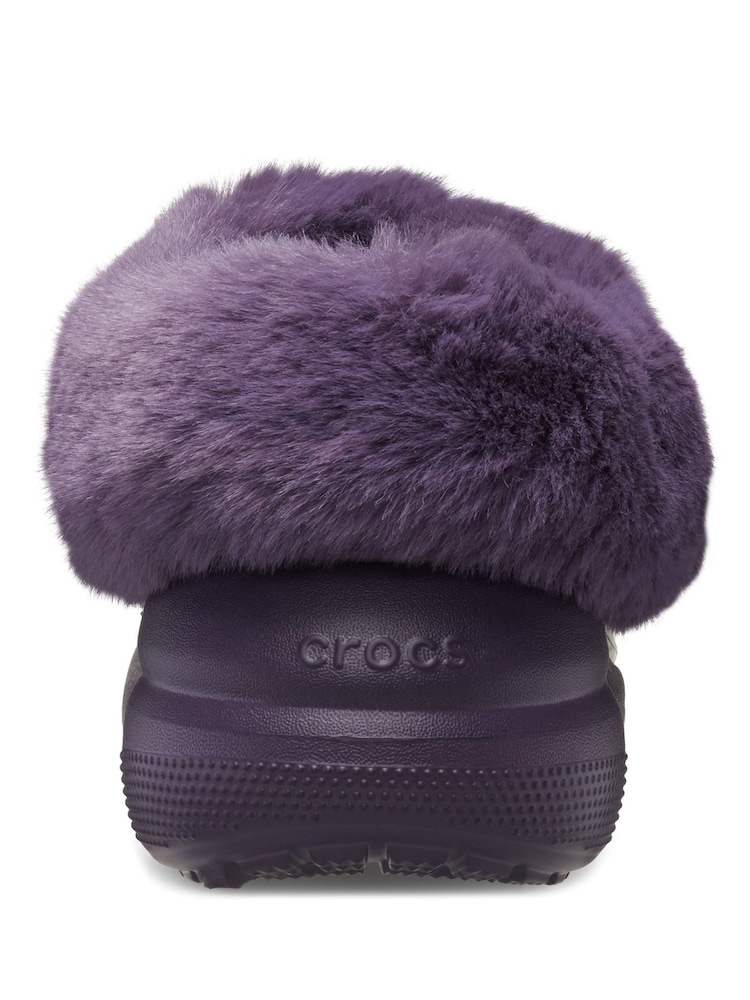 Crocs Purple Furever Crush Clogs - Image 1 of 3