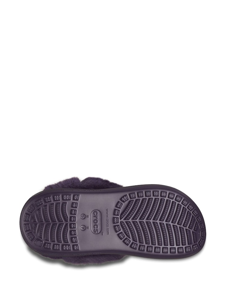 Crocs Purple Furever Crush Clogs - Image 2 of 3
