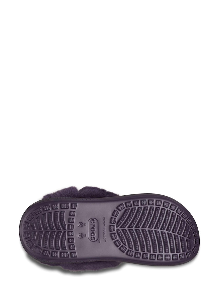 Crocs Purple Furever Crush Clogs - Image 3 of 3
