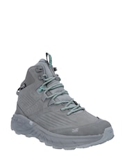 Hi-Tec Grey Fuse Trek Mid Hiking Boots - Image 2 of 5