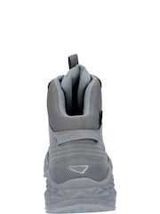 Hi-Tec Grey Fuse Trek Mid Hiking Boots - Image 4 of 5