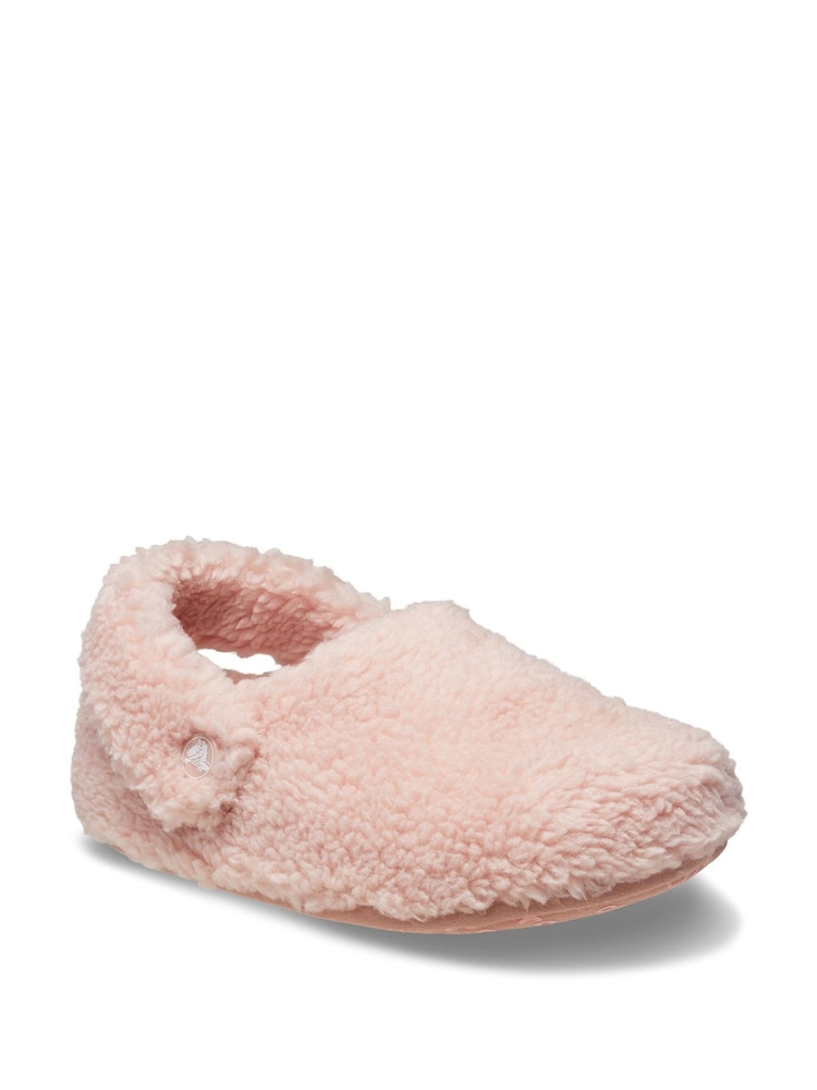 Crocs Pink Kids Cozzzy Slippers - Image 2 of 5