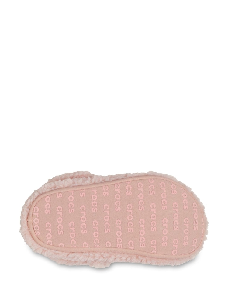 Crocs Pink Kids Cozzzy Slippers - Image 5 of 5