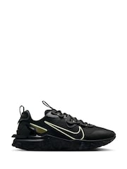 Nike Black/White React Vision Trainers - Image 1 of 8