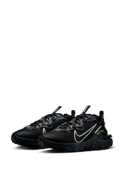 Nike Black/White React Vision Trainers - Image 3 of 8