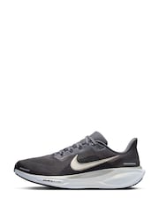 Nike Black/Gold Pegasus 41 Road Running Trainers - Image 2 of 12