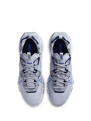 Nike Grey/White React Vision Trainers - Image 5 of 8