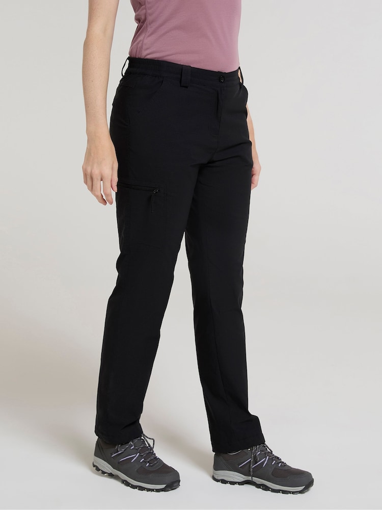 Mountain Warehouse Black Winter Hiker Stretch Womens Trousers - Image 1 of 4