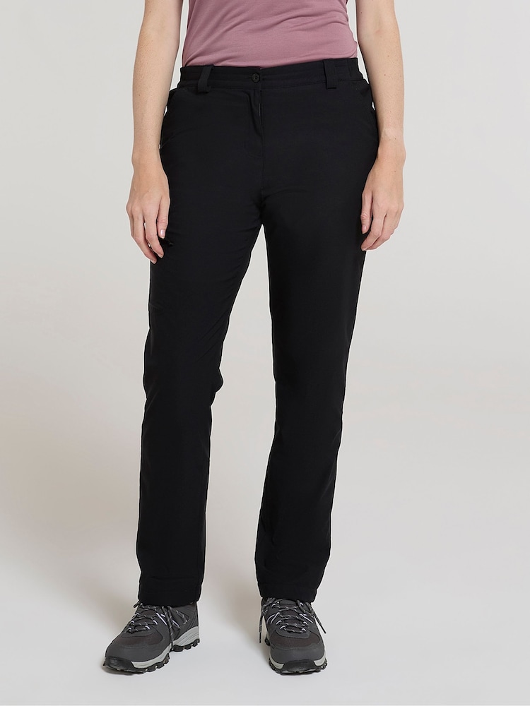 Mountain Warehouse Black Winter Hiker Stretch Womens Trousers - Image 2 of 4