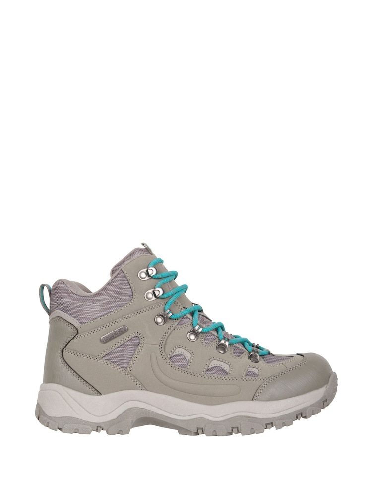 Mountain Warehouse Brown Adventurer Womens Printed Waterproof Boots - Image 1 of 8