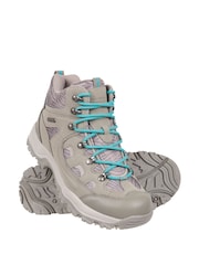 Mountain Warehouse Brown Adventurer Womens Printed Waterproof Boots - Image 3 of 8