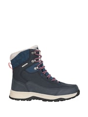 Mountain Warehouse Blue Tundra Womens Waterproof Snow Boots - Image 1 of 8