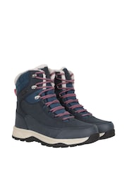 Mountain Warehouse Blue Tundra Womens Waterproof Snow Boots - Image 3 of 8