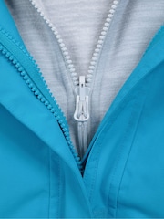 Mountain Warehouse Blue Womens Thunderstorm 3-In-1 Waterproof Jacket - Image 6 of 6
