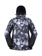 Mountain Warehouse Black Printed Womens Snow Ski Jacket And Trousers Set - Image 2 of 12
