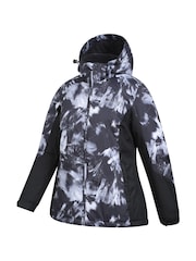 Mountain Warehouse Black Printed Womens Snow Ski Jacket And Trousers Set - Image 5 of 12