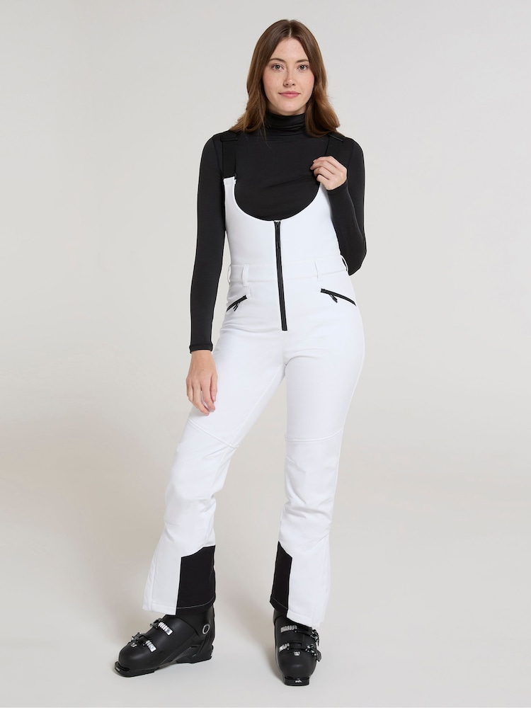 Weiß - Mountain Warehouse – Recco – Thermo-gefütterte Skilatzhose für Damen - Bild 1 von 11
