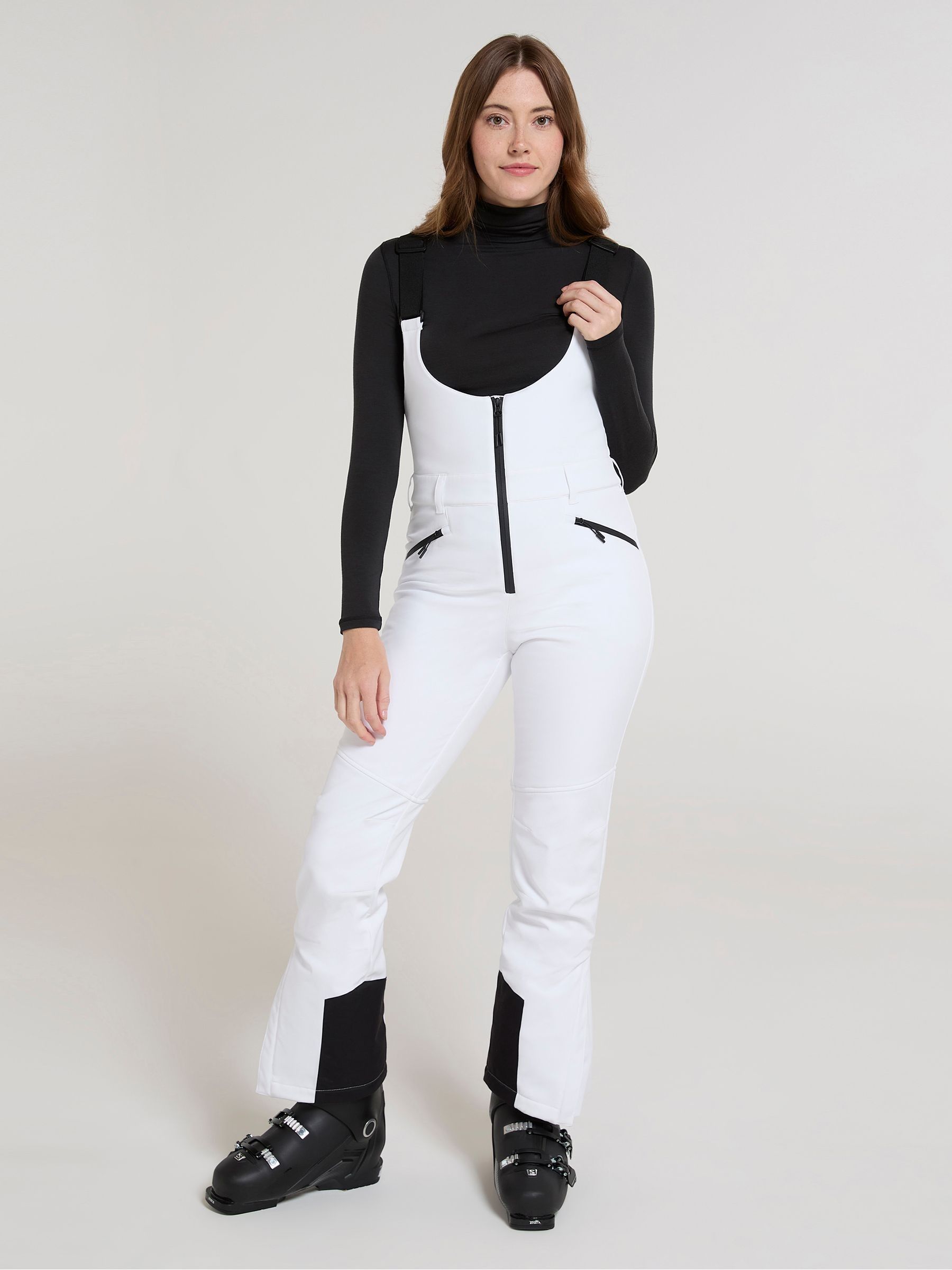 Buy Mountain Warehouse White Womens Recco Thermal Lined Bib Front