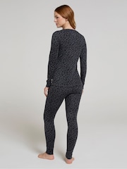 Mountain Warehouse Grey Womens Talus Printed Thermal Joggers - Image 3 of 4