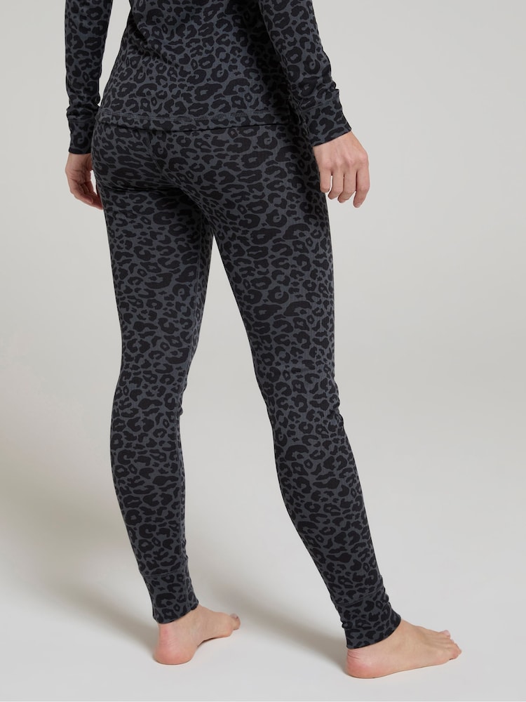 Mountain Warehouse Grey Womens Talus Printed Thermal Joggers - Image 4 of 4