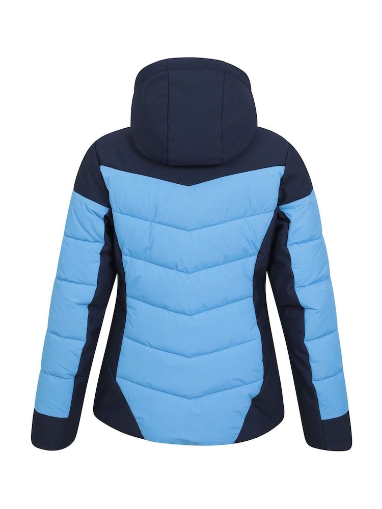 Mountain Warehouse Blue Womens Resort Recco Padded Ski Jacket - Image 2 of 8