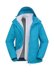 Chaqueta impermeable 3 en 1 para mujer Bracken Extreme de Mountain Warehouse - Imagen 1 de 8