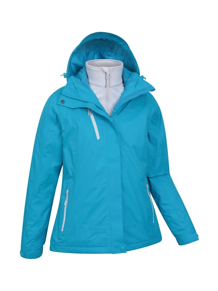 Chaqueta impermeable 3 en 1 para mujer Bracken Extreme de Mountain Warehouse - Imagen 2 de 8