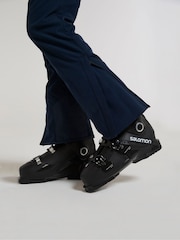 Mountain Warehouse Blue Womens Avalanche High-Waisted Slim Fit Snow Ski Trousers - Image 4 of 4