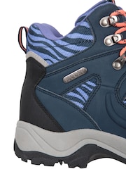 Mountain Warehouse Blue Adventurer Womens Printed Waterproof Boots - Image 7 of 8