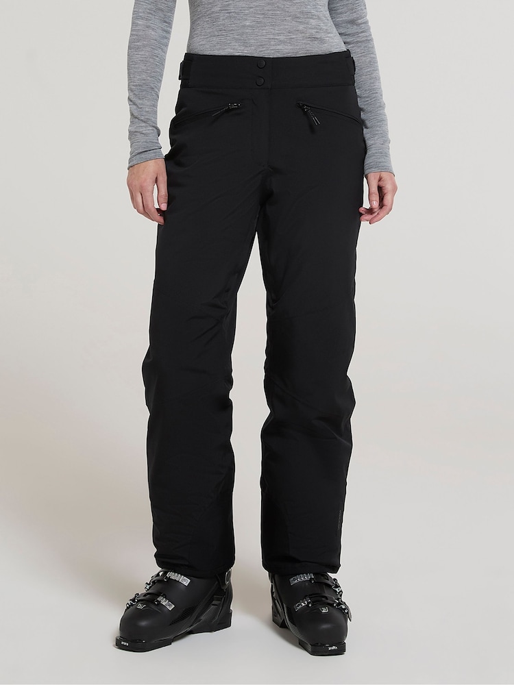 Mountain Warehouse Black Isola II Womens Extreme Waterproof Ski Trousers - Image 2 of 4