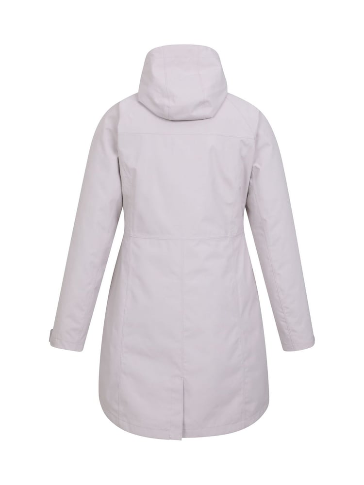 Mountain Warehouse Cream Womens Alaskan 3-In-1 Waterproof Long Jacket - Image 4 of 6