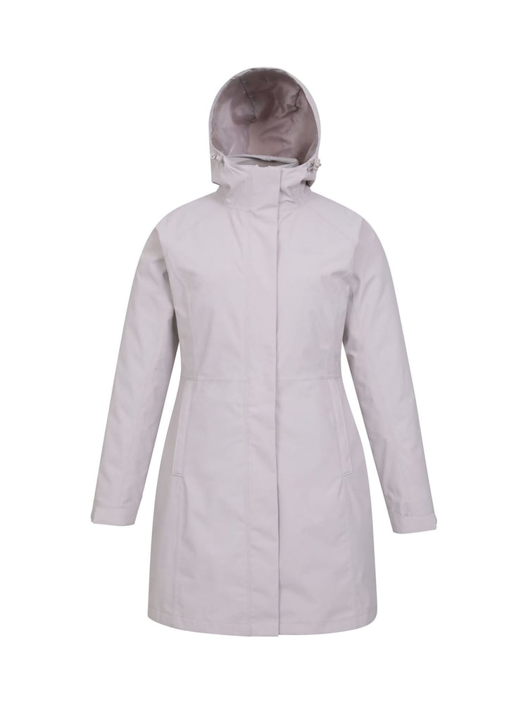 Mountain Warehouse Cream Womens Alaskan 3-In-1 Waterproof Long Jacket - Image 5 of 6