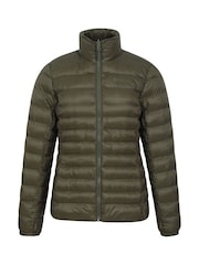 Зеленый - Mountain Warehouse Alaskan Womens 3-in-1 Водонепроницаемая куртка - Изображение 6 из 7