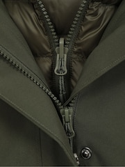 Зеленый - Mountain Warehouse Alaskan Womens 3-in-1 Водонепроницаемая куртка - Изображение 7 из 7