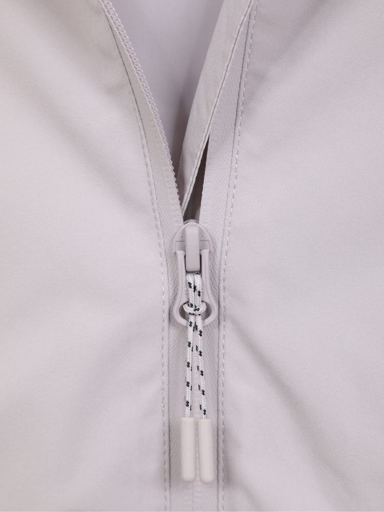 Mountain Warehouse Cream Hilltop Womens Extra Long Waterproof Jacket - Image 5 of 5